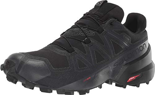 Salomon SPEEDCROSS 5 GTX herr Vandringssko ,Black Black Black Phantom ,42 EU