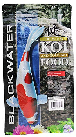 Blackwater Premium Koi and Goldfish Foods Color Enhancing Diet 2 lb, Medium Pellet