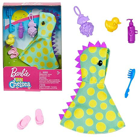Barbie Bathtime Accessories | for Chelsea Mattel FXN69 | Fashion doll dresses