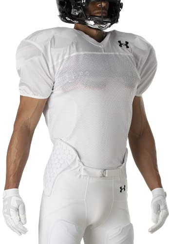 Under Armour Adult Practice Jersey, Small, White