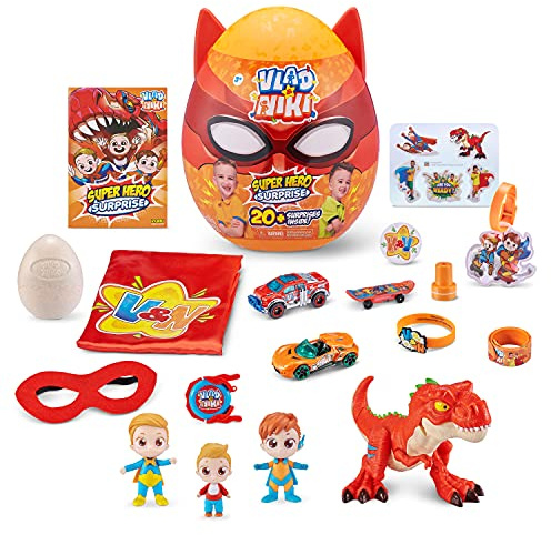 ZURU Vlad & Niki Superhero Surprise Lekset, Flerfärgad, Från 3 år
