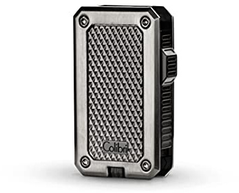 Colibri Rally Jet Feuerzeug | Zigarren- und Zigarettenanzünder | Windbeständig | Funktioniert mit Butan (Nicht im Lieferumfang enthalten) | Schöne Elegante Geschenkbox | Zwei Jahre Garantie
