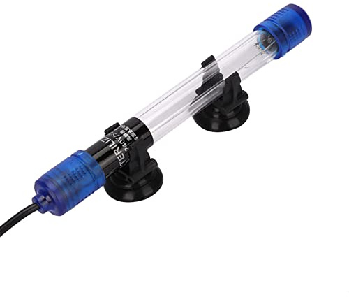 Elprico Aquarium UV-Sterilisatorlicht, Wasserdichtes UV-Sterilisatorlicht für Aquarienwasser, Saubere Lampe, Bakterien-Tötung für Aquarium(UV-13-13W)