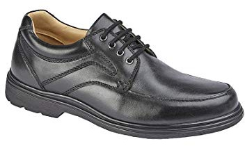 Roamers Men's M204A Extra Wide Fitting 4 Eyelet Leather Lace Up Shoes