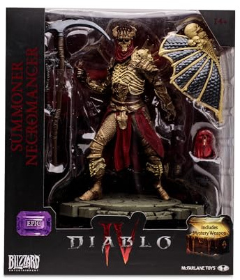 McFarlane Diablo IV Collection 64386742 Figurine de Jeu vidéo décorative 15 cm avec Accessoires et Arme Jouet secrète pour Fans collectionneurs 14 Ans et Plus