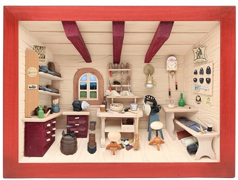 Dorsch 3D Bild aus Holz: Beim Schuster
