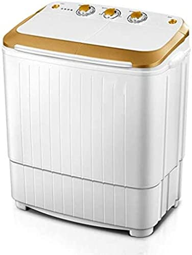 Lavatrice da Campeggio, Lavatrice Portatile, Lavatrice a Doppia Vasca, capacità Totale 8,0 kg, Lavatrice e asciugatrice per dormitori da Campeggio, Appartamenti, camere universitarie, lavatr