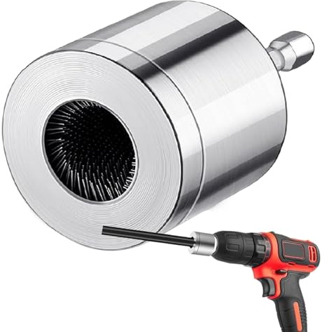 Nettoyeur De Tuyaux En Cuivre Métallique - 1/2 Pièces Brosse De Nettoyage De Tubes De Forage En Métal | 15/22mm Brosse De Nettoyage Pour Tuyaux | Brosses De Nettoyage Pour Perceuse | Outil Nettoyage