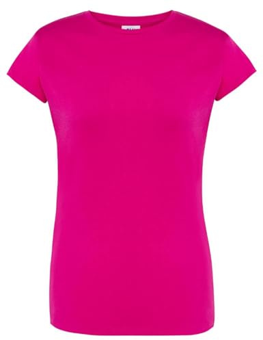WIXSOO T-Shirt Girocollo Donna 100% Cotone Naturale