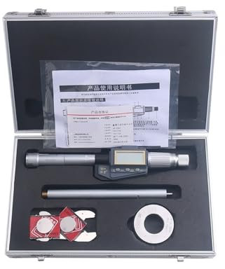 Calibrador Digital, Micrómetro de diámetro Interior de Tres Puntas y Tres Garras con Pantalla Digital electrónica de Alta precisión de 6 a 100 mm for medición de Orificios Interiores(20-25mm)