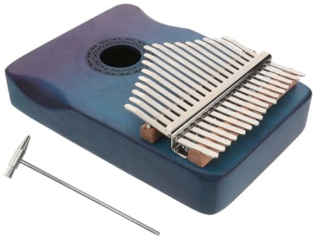 BESPORTBLE Kalimba Daumenklavier Finger Piano aus Hochwertigem Material Tragbar und Leicht für Anfänger und Zubehör für Perfekten