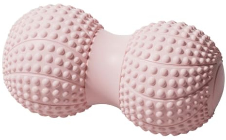 SOIMISS Massageball Faszienball Klein Aus Kunststoff Rosa Für Fußsohlenmassage Muskelentspannung Yoga Fitness Vielseitig Einsetzbar