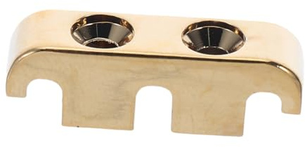 SAFIGLE Saitenhalter mit Nut Bass Ersatzteil für Bassgitarre Saitenhalter für Kopfplatte Stabile Gitarrensaitenhalterung Passend für Saitige Bässe