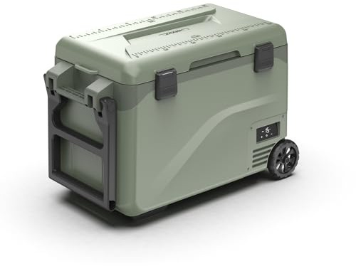 zcamp GD40W 43L Réfrigérateur de Voiture Portable congélateur et réfrigérateur, Glaciere Électrique à Compression pour Maison, dortoir, Camping, Avec Roues, -20℃ BIS 20℃