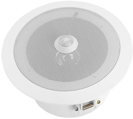Rastapulz Overhead Deckenlautsprecher Motion Activated Audio Player mit PIR-Trigger und Integrierter MP3-Musikfunktionalität