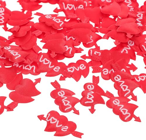 Hemobllo Confeti de Corazones de Espuma en Forma de Corazón 100 Piezas para Decoración de Mesas en Bodas y San Valentín Dispersos para Fiestas y Decoraciones Románticas