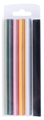 ULTECHNOVO 2 Bâtonnets de Modelage pour Ongles en Alliage, Tubes C-Curve Portables pour Manucure Française, Outils de Manicure Professionnels