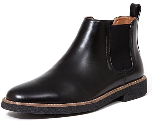 Deer Stags Men's Rockland Dress Comfort Chelsea Boot / Black/ 11.5 / Wide
