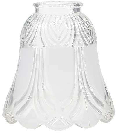SOLUSTRE Fixture Ersatzglobus 2 Lampenschirm Klarglasabdeckung Ersatz Lichtabdeckung für Nachttischlampe Stehlampe Touch Lampe für Schlafzimmer College Wohnheim
