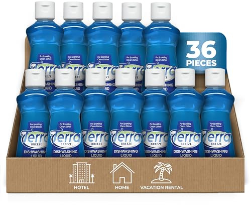 Terra Breeze Hotel Flüssigwaschmittel, 100 ml, 36 Stück