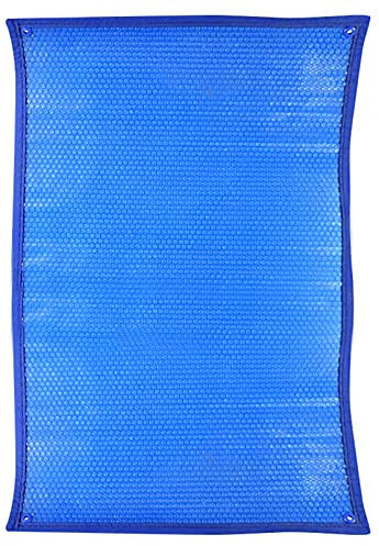 Abdeckplane Pool Rechteckig Solar-Poolabdeckung 100cm/300cm/500cm/700cm, Verklebter Rand Wärmeisolierung Staubschutz für Oberirdischen Pool/aufblasbaren Pool (Size : 350x700m/275.6in)
