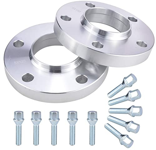 Dhouse 2PCS Wheel Spacers 15mm Aluminum Alloy Wheel Spacers Shims for BMW 3 Series E36 E46 E90 E91 E92 Hubcentric