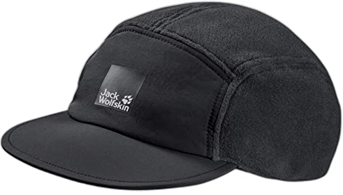 Jack Wolfskin Unisex Osloer Cap, Schwarz, 56