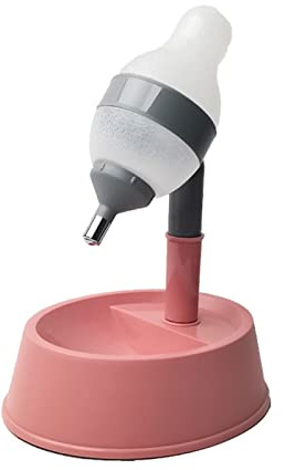 Xcello Adjustable Height Standing Cat Water Dispenser, Quick Water Outlet Translucent Appearance, Automatic Multipurpose Pet Drinking Fountain(33cm-Color Bottom)