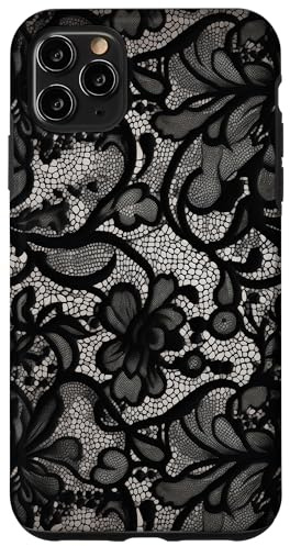 Black Lace Vintage Pattern Case for iPhone 11 Pro Max