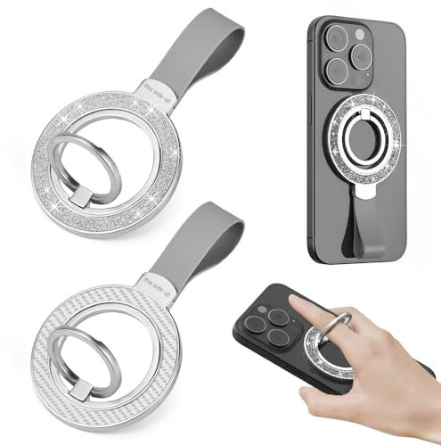 YBCCBY Anello Magnetico Supporto Dita Rotazione 360° Gradi Supporto Metallico Smartphone