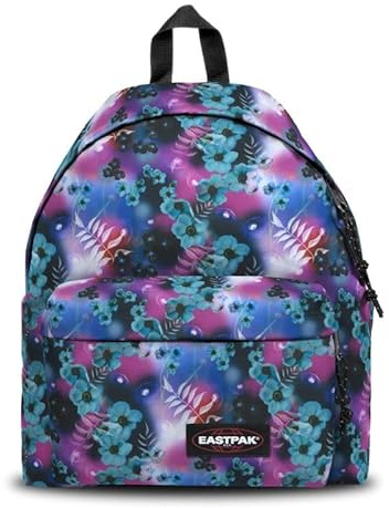 EASTPAK Sac à dos DREAMFLOWER DARK PADDED PAK'R 24 litres 40 x 30 x 18 couleur noire avec fleurs, Noir , L