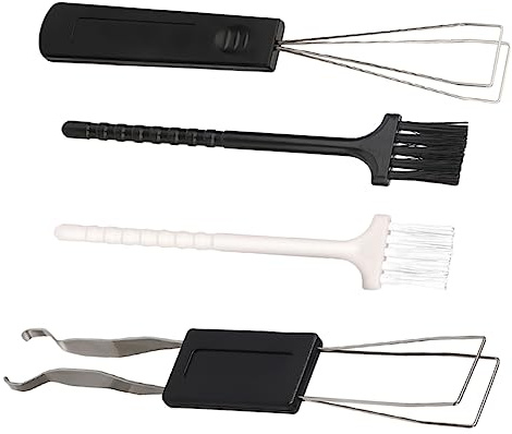 Kit de Brosse avec Extracteur de Touches pour Clavier Mécanique | Plastique Léger, Entretien Régulier, pour Touches et Écouteurs, Ensemble 1 Pièce avec Brosse