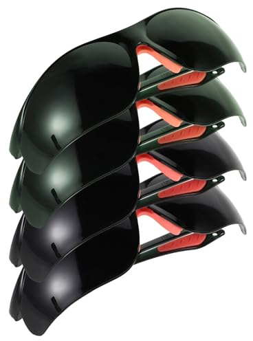 LOORGVEL 4 Occhiali Protettivi per Saldatura Uomo Occhiali da Saldatore Protezione UV e Ir Leggeri Anti-Urto per Lavori di Edilizia e Produzione