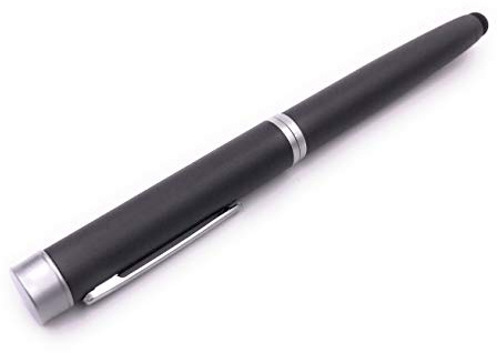 H-Customs Eingabestift Schwarz mit Kugelschreiber und USB Stick 64 GB USB 2.0