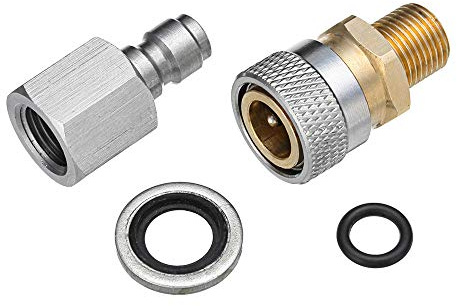 EsportsMJJ Klein 8 Zoll BSP Quick Release Coupler Fittings Charging Adapter Kit für Luftgewehr-PCP