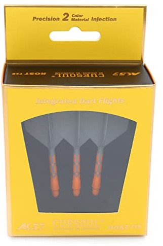 CUESOUL ROST T19 Integrierter Dartschaft und Flights Big Wing Shape, 3er-Set