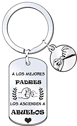 MNBVBV Cadeau fête des pères Porte-clés Papa Cadeau Grand-père Porte-clés Grand-père Cadeau Anniversaire Grand-père Cadeau Fête des Pères Cadeau Anniversaire Grand-père Cadeau Noël Grand-père, 1, L