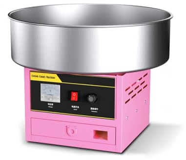 Zuckerwattemaschine Kommerzielle Zuckerwatte-Maschine, Zuckerwatte-Maschine, Edelstahl, elektrisch, DIY-Zuckerwatte-Maschine Elektrischer Zuckerwattebereiter