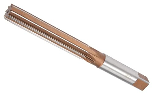 CoCud Handreibahle 17 mm Schneiddurchmesser Legierter Stahl Reibahle Bohrer | 8 Schneiden H8, Gerader Schaft, für Aluminium Eisen Kupfer Kunststoff Holz