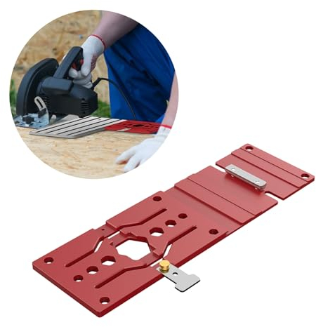 Sega circolare quadrata ad angolo retto da 340 mm, guida di arresto angolare compatibile con guida DeWalt