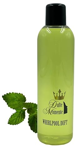 Dufte Momente | Whirlpool Duft Melisse 260ml | Badezusatz | mit naturreinen und natürlichen ätherischen Ölen | kein Schaum | vegan und ohne Tierversuche