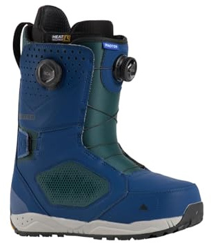 Burton Boa Nightfall Deep Emerald - Botas de snowboard para hombre, talla 40,5, color azul