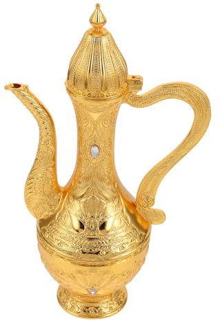 Gatuida Pot à Vin Rétro Alliage Récipient Décoratif Vintage Pour Maison Élégance Et Fonctionnalité Pour Réunions Et Célébrations