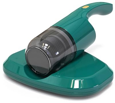 Cocoarm Aspiradora de Mano Inalámbrica para Eliminar ácaros del Colchón, Recargable, con 2 Niveles de Succión y 50 kPa. (Green)
