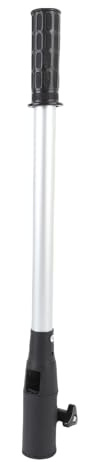 HUSHUI Tiller Handle Extension Ergonomic Handles Knobs Aluminum Tube For Outboard Type Handle Tug Motor 18.1in Extended Length