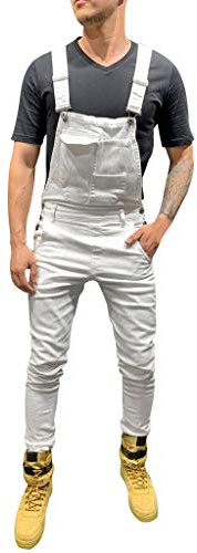 RUMAOZIA Salopette da uomo, jeans da uomo, pantaloni cargo jeans con bretelle, pantaloni da lavoro, pantaloni da lavoro, pantaloni da lavoro, pantaloni da lavoro, tuta da uomo, tuta streetwear casual