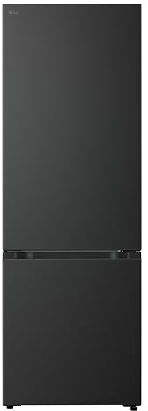 LG GBBW726DEV Frigorifero Combinato Fit & Max Larghezza 70cm, Classe D, Raffreddamento Intelligente con AI Fresh, Fresh Converter, Total No Frost e Metal Fresh, Door Cooling, 465L, Wi-Fi, Black Steel
