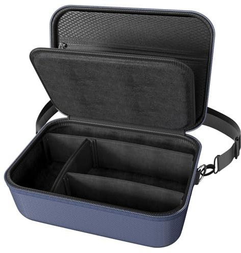 ProCase Kameratasche für Canon EOS 2000D/250D/EOS R10/R7 Spiegelreflexkamera, Digitalkamera Tasche für Canon Rebel T7/EOS R100/R50/DSLR/SLR/Nikon/Sony/Spiegellose Camera Digitalkameratasche -Navy