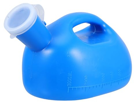 Yardwe Orinatoio per Uomo 3000ml in Plastica con Design Unico e Capacità Elevata, Portable e Comodo per Uso Notturno e Ospedaliero