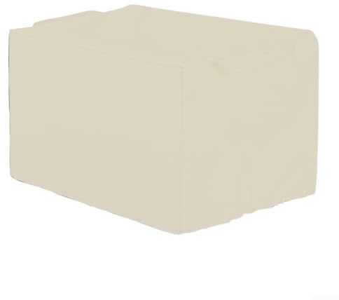 Hitzepresse Abdeckung 57X45x42 Cm, Wasserdichte Schutzhülle Aus 210D Oxford Gewebe Mit Kordelzug Und Tragegriff Für Heat Press Maschinen, Staubabweisend, Schwarz(beige)